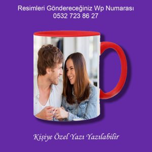 Kişiye Özel Resimli Kupa Bardak ve Kahve Fincanı