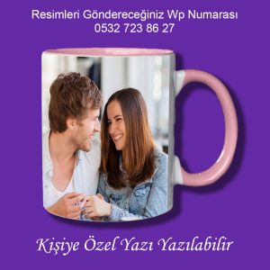 Kişiye Özel Resimli Kupa Bardak ve Kahve Fincanı