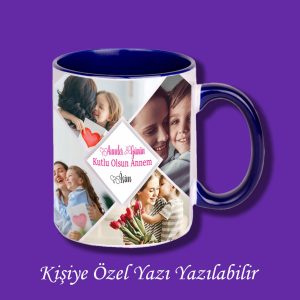 Anneler Günü Kupa Bardak Resimli Anneler Günü Kupa Bardak