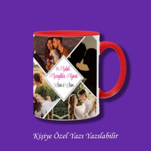Sevgililer Günü Kupa Bardak - Resimli Kupa Bardak