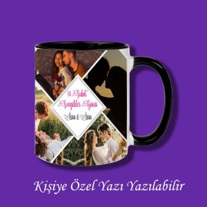 Sevgililer Günü Kupa Bardak - Resimli Kupa Bardak