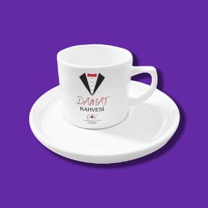 Kişiye Özel Damat Kahvesi Fincanı