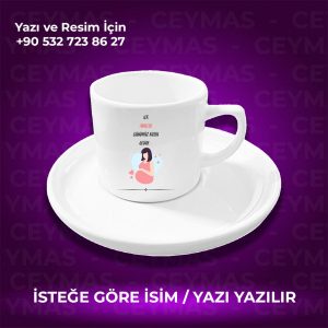 Annelere Özel İsimli İlk Anneler Günü Renkli Kupa Bardak