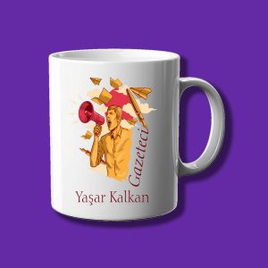 Kişiye Özel Meslek Kupası - Gazetecilere Özel İsimli Kupa Bardak