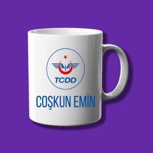 Kişiye Özel Meslek Kupası - TCDD'ye Özel İsimli Kupa Bardak