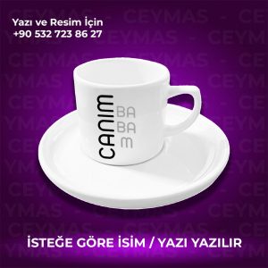 Kişiye Özel İsim Baskılı Canım Babam Renkli Kupa Bardak