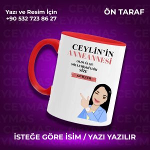 İsme Özel Anneannesi Olduğumu Söylemişmiydim Kupa Bardak