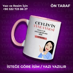 İsme Özel Anneannesi Olduğumu Söylemişmiydim Kupa Bardak