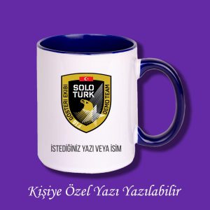 Kişiye Özel Solo Türk Baskılı Renkli Meslek Kupası