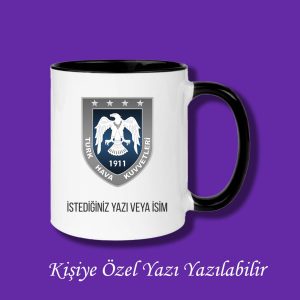 Kişiye Özel Renkli Türk Hava Kuvvetleri Meslek Kupası