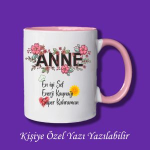 Anneler Günü Özel İsimli Kupa Bardak