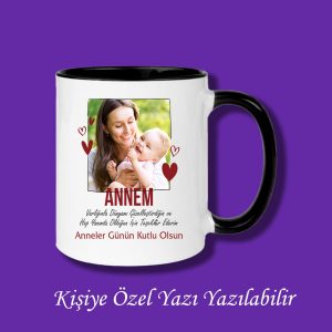 Anneler Gününe Özel Resim ve İsim Baskılı Kupa Bardak Modelleri