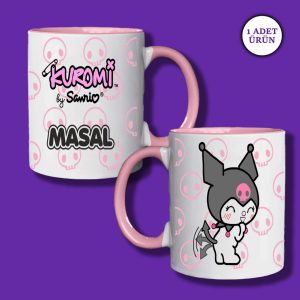 Kuromi Baskılı İsime Özel Kupa Bardak